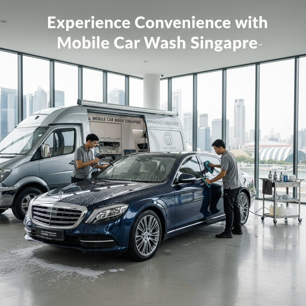 Experience Convenience with Mobile Car Wash Singapore