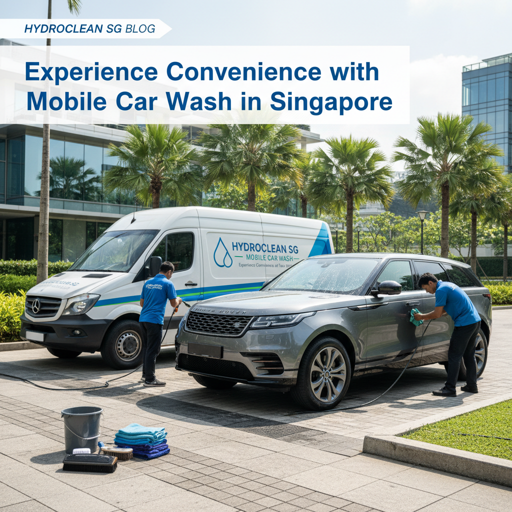 Experience Convenience with Mobile Car Wash in Singapore