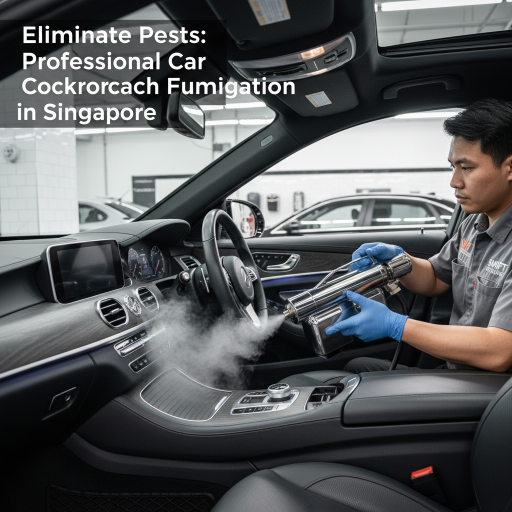 Eliminate Pests: Professional Car Cockroach Fumigation in Singapore