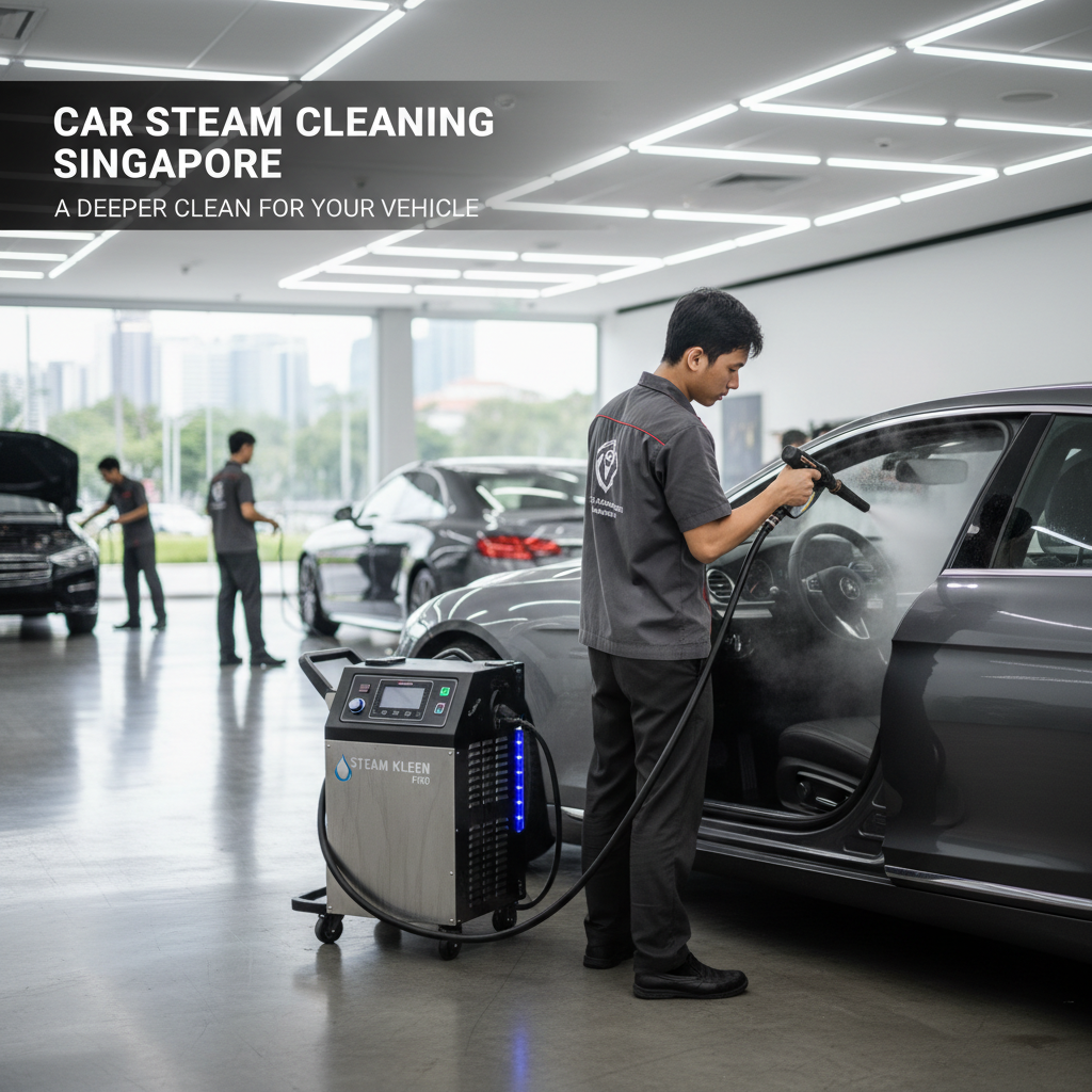 Car Steam Cleaning Singapore: A Deeper Clean for Your Vehicle