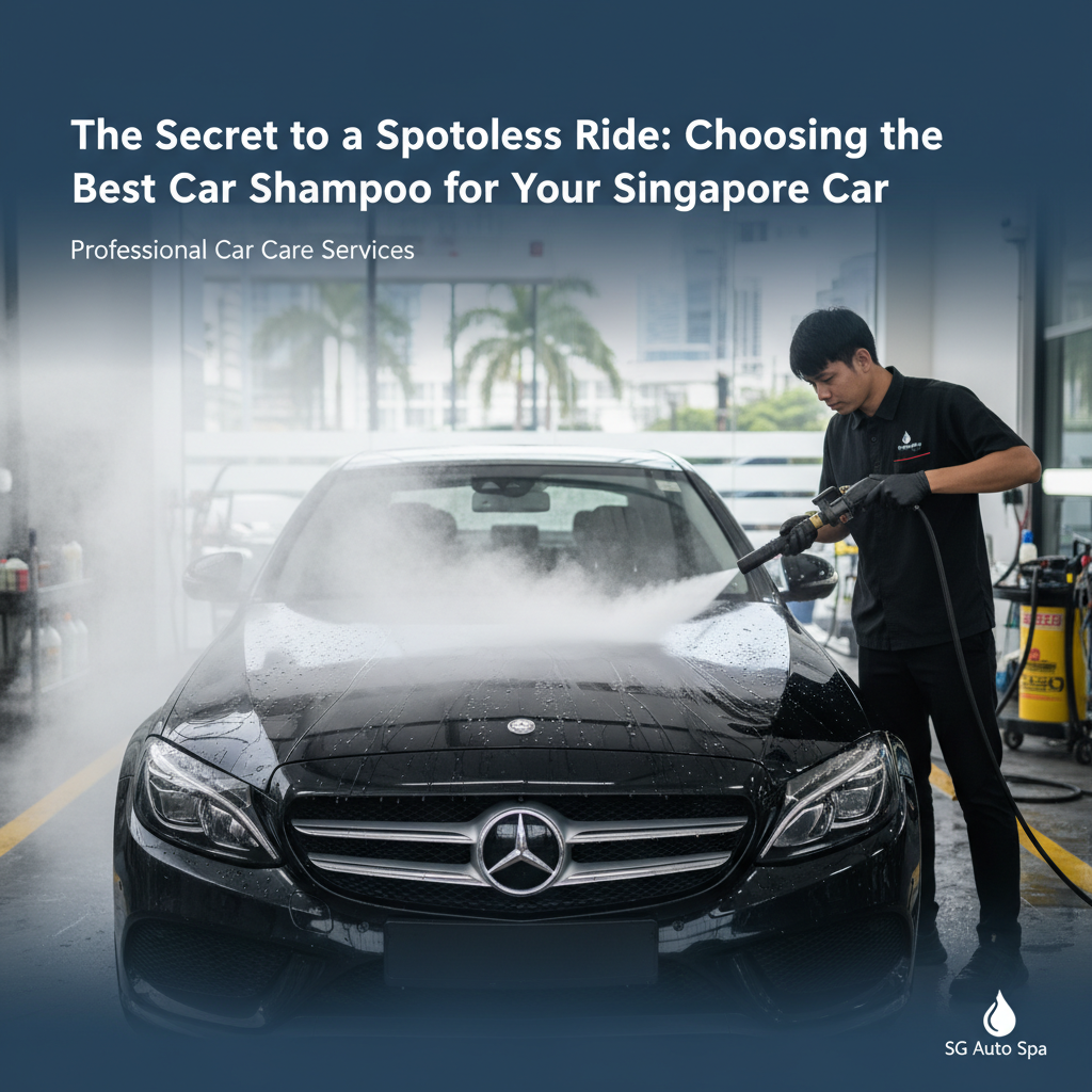 The Secret to a Spotless Ride: Choosing the Best Car Shampoo for Your Singapore Car