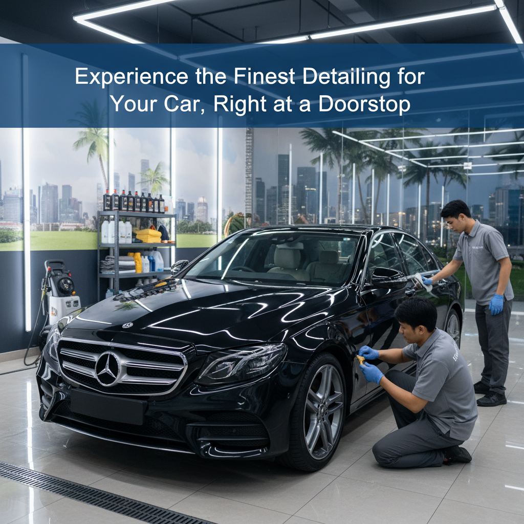 Experience the Finest Detailing for Your Car, Right at Your Doorstep