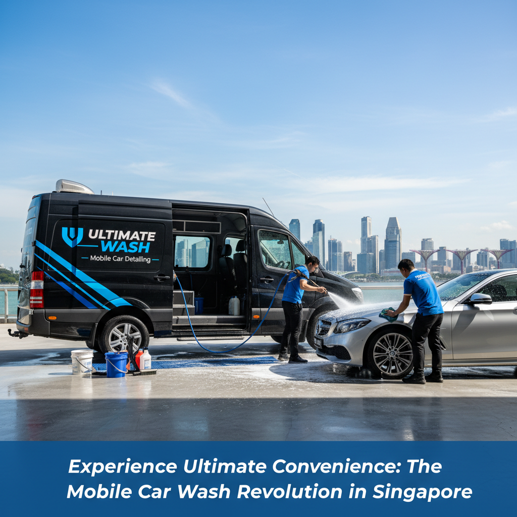 Experience Ultimate Convenience: The Mobile Car Wash Revolution in Singapore