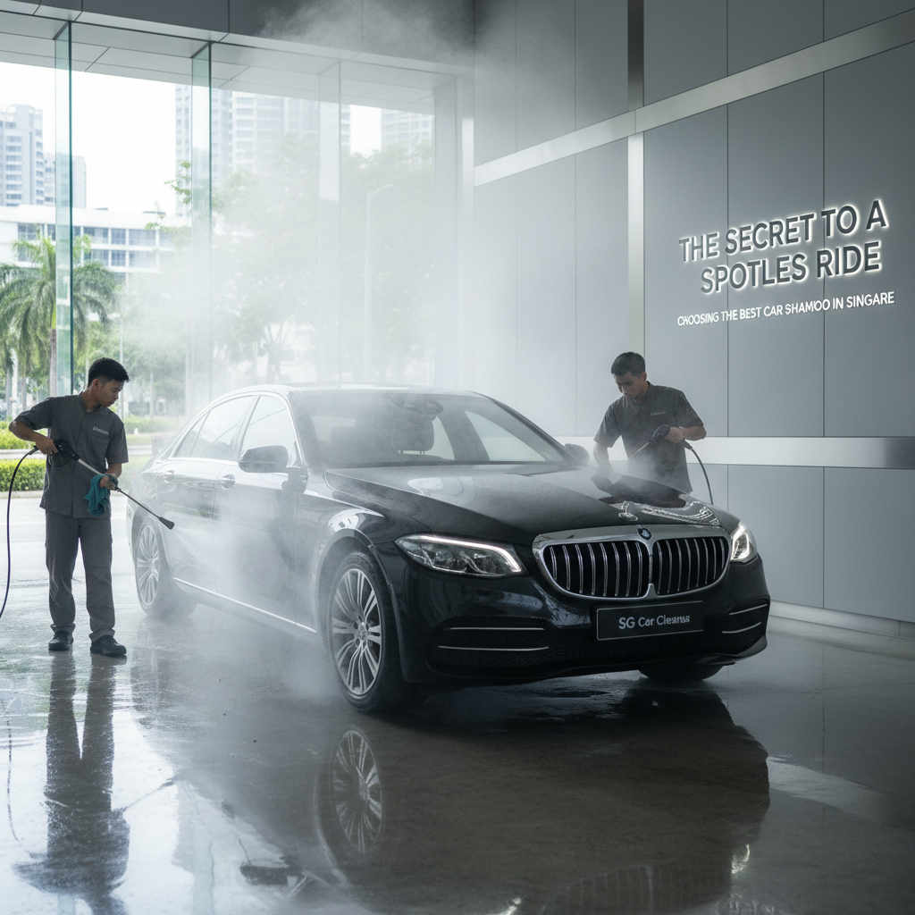 The Secret to a Spotless Ride: Choosing the Best Car Shampoo in Singapore