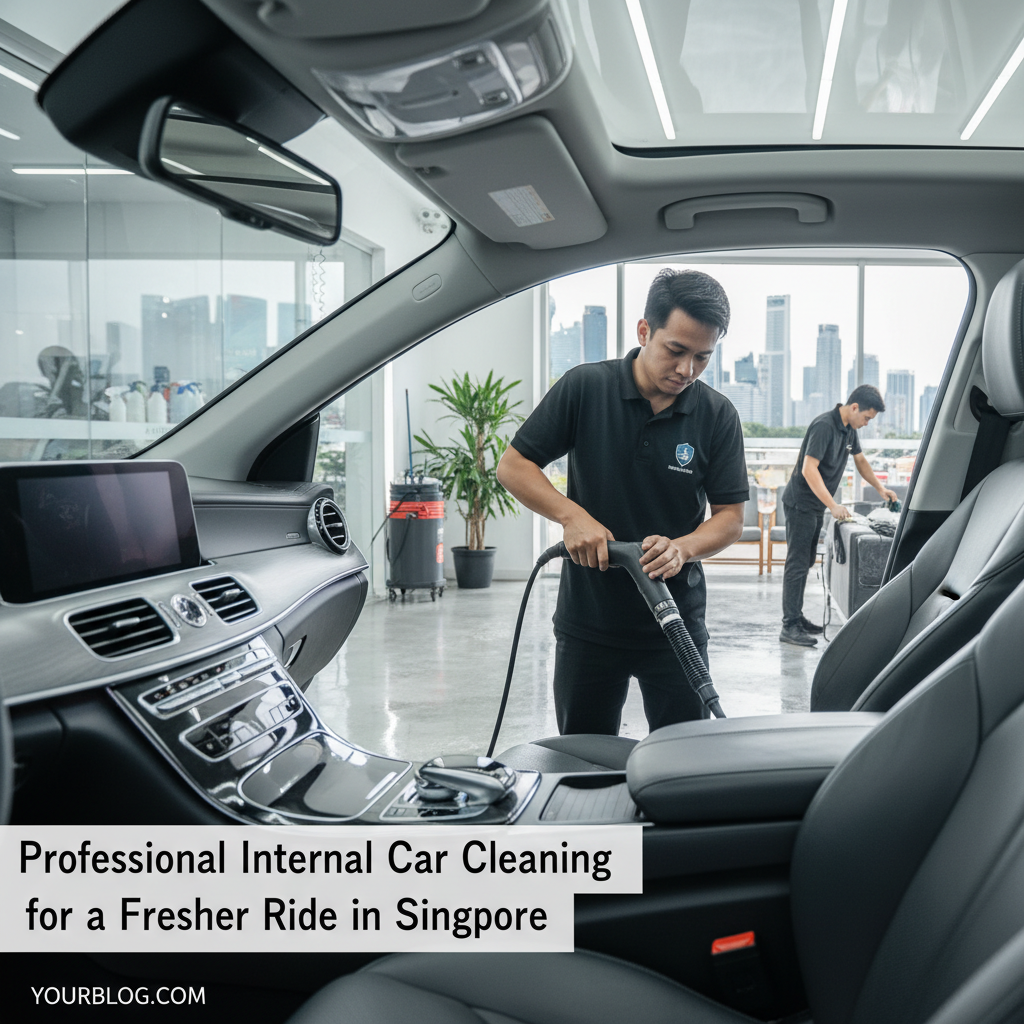 Professional Internal Car Cleaning for a Fresher Ride in Singapore