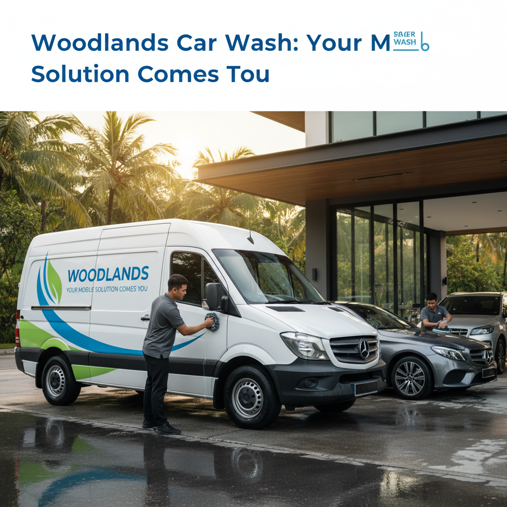 Woodlands Car Wash: Your Mobile Solution Comes to You