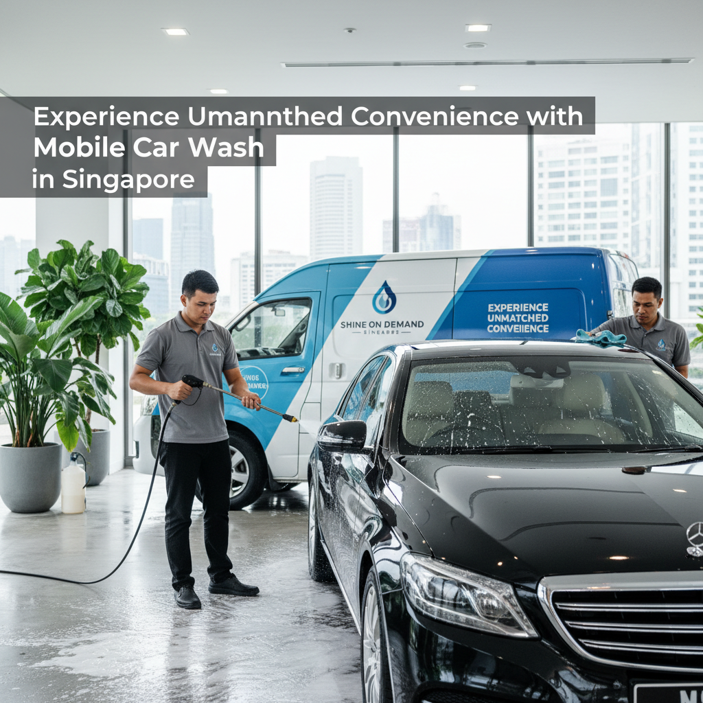 Experience Unmatched Convenience with Mobile Car Wash in Singapore
