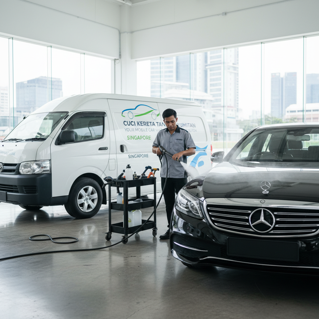 Cuci Kereta Tanpa Kerumitan: Your Mobile Car Wash Solution in Singapore