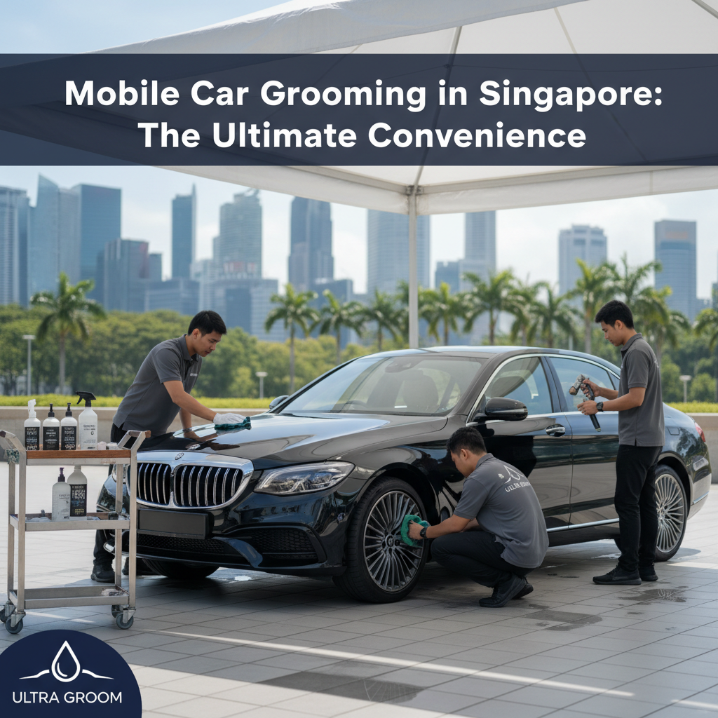 Mobile Car Grooming in Singapore: The Ultimate Convenience