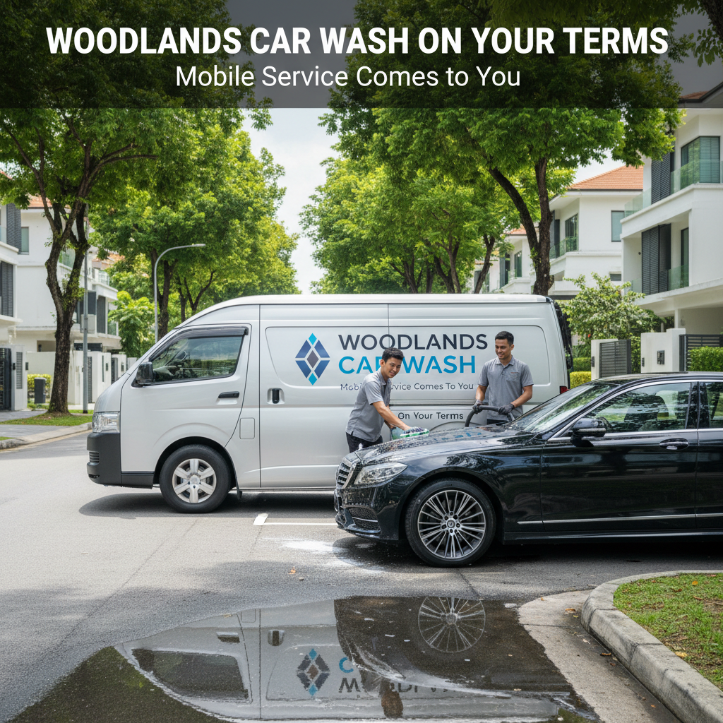 Woodlands Car Wash On Your Terms: Mobile Service Comes to You