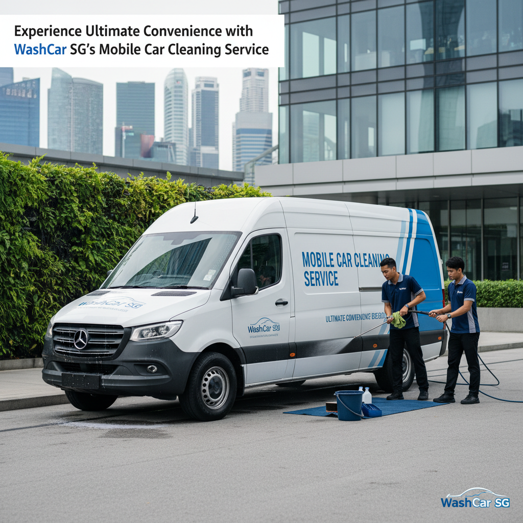 Experience Ultimate Convenience with WashCar SG's Mobile Car Cleaning Service