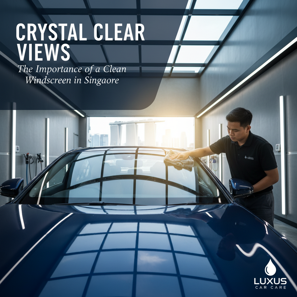 Crystal Clear Views: The Importance of a Clean Car Windscreen in Singapore
